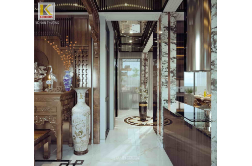 Villa luxury với phong cách Indochine tại Hà Nội